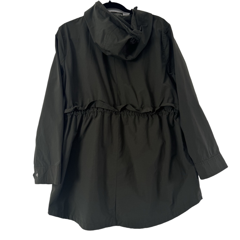 J.Crew Olive Green Perfect Lightweight Utility Jacket M - Picture 3 of 10